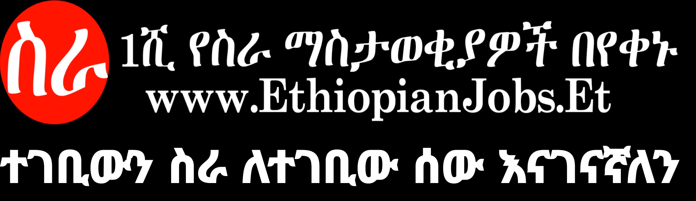 Ethiopian Jobs Ethiojobs 2024